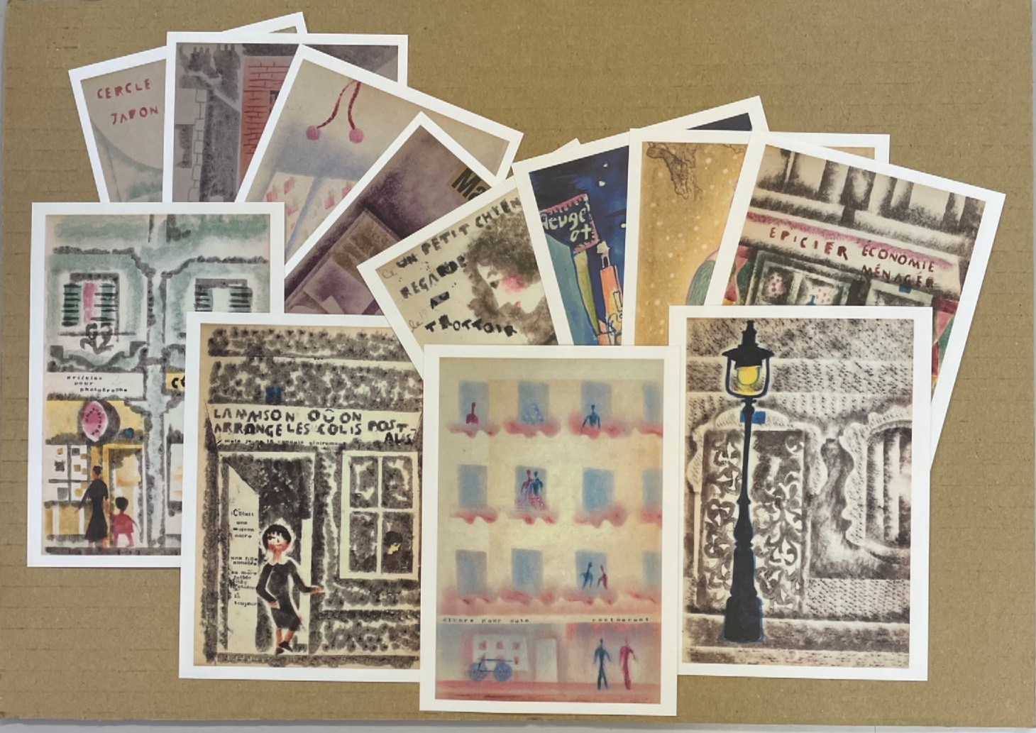 　

松本竣介　茂田井 武
　　絵はがきセット
オンラインショップに登場！

